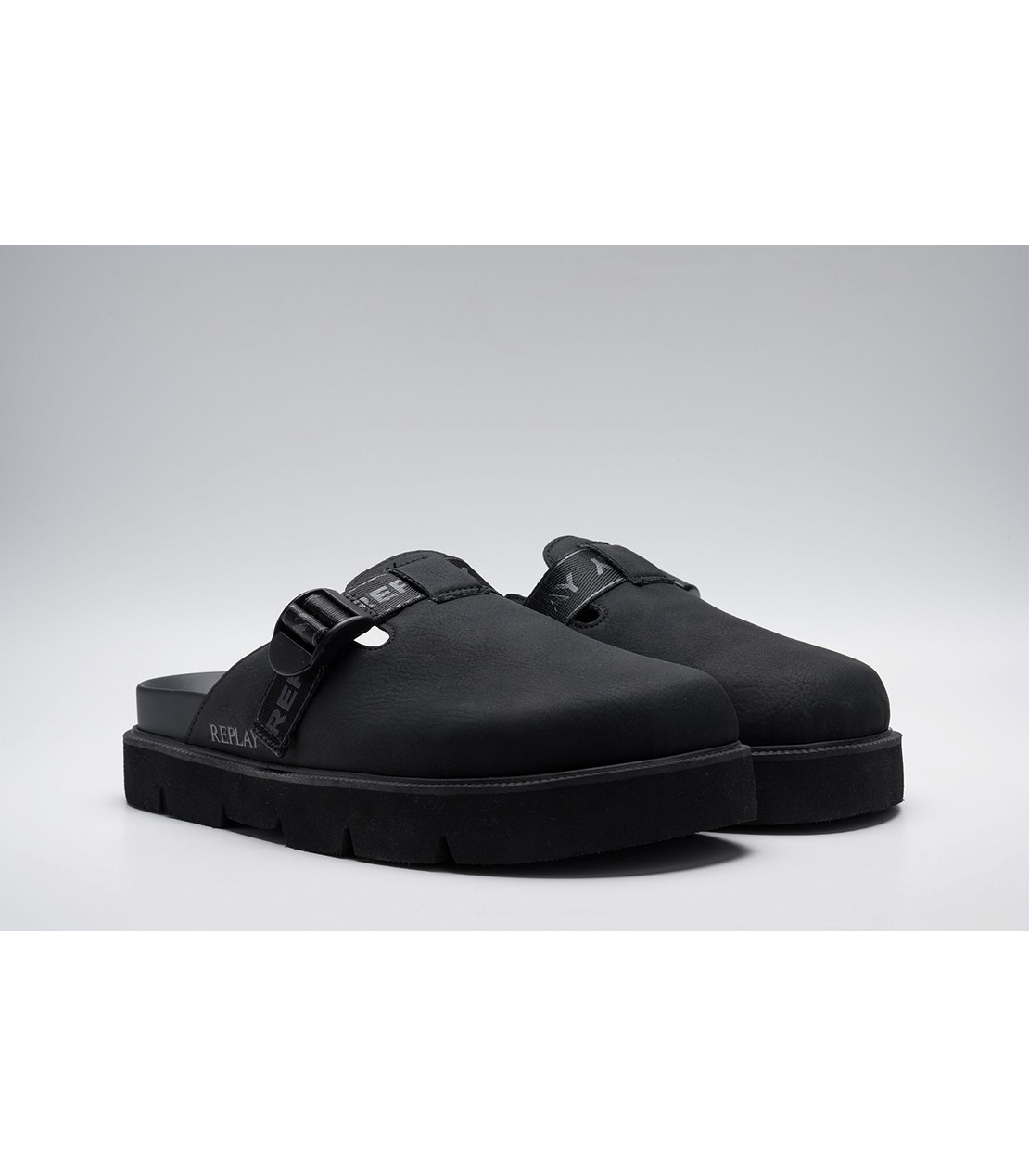 フラットソールスリッパー 詳細画像 ブラック 3